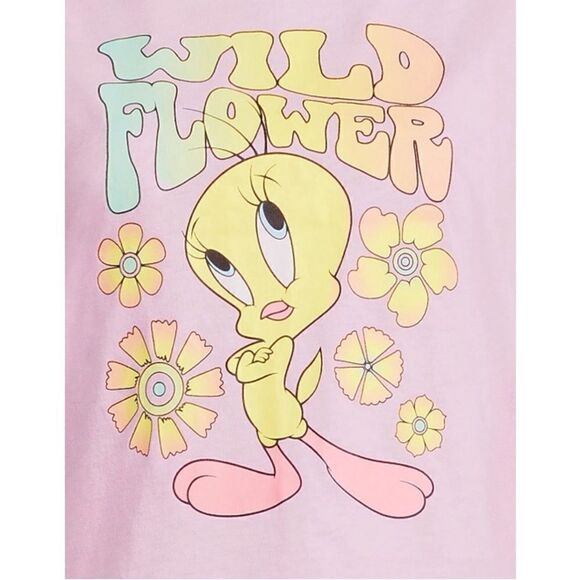 Women’s Junior’s SpongeBob Tweety & Mickey Side Tie Knit Tank Tops 3-Pack Size L - Picture 10 of 16